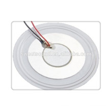 Factory of piezo ceramic elements with solder wire